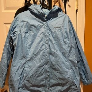 Columbia Sky Blue Mesh Jacket